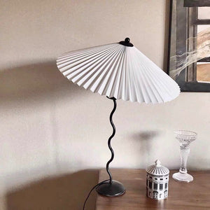 Pleated Wave Lamp
