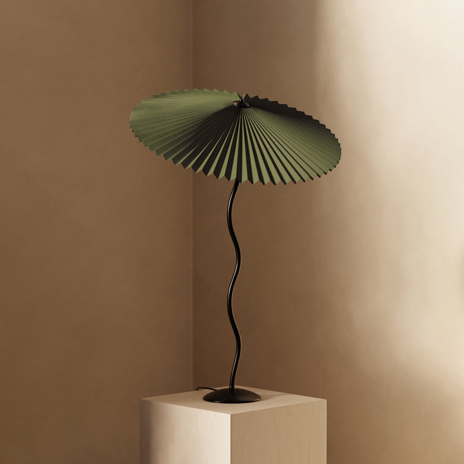 Pleated Wave Lamp