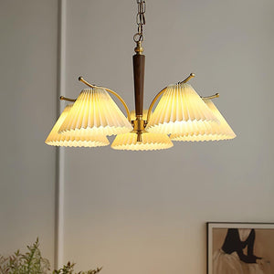 Pleated Silhouette Chandelier