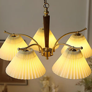 Pleated Silhouette Chandelier