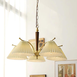 Pleated Silhouette Chandelier