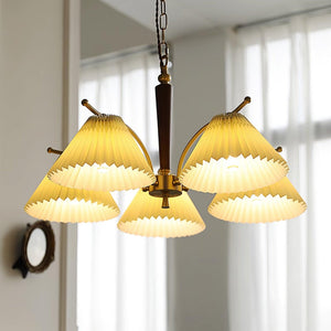 Pleated Silhouette Chandelier