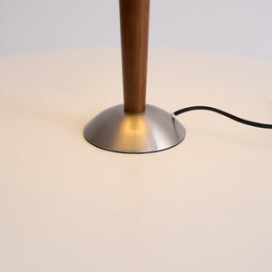 Sculpted Wood Table Lamp