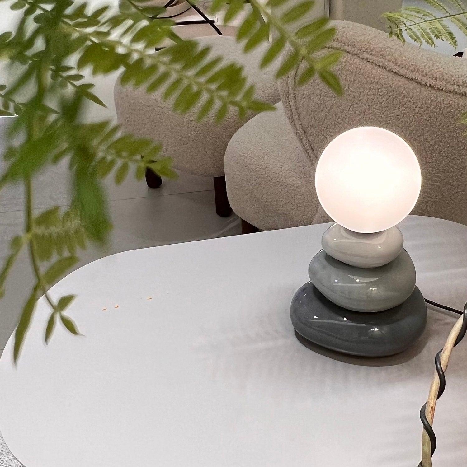 Frosted Globe Table Lamp