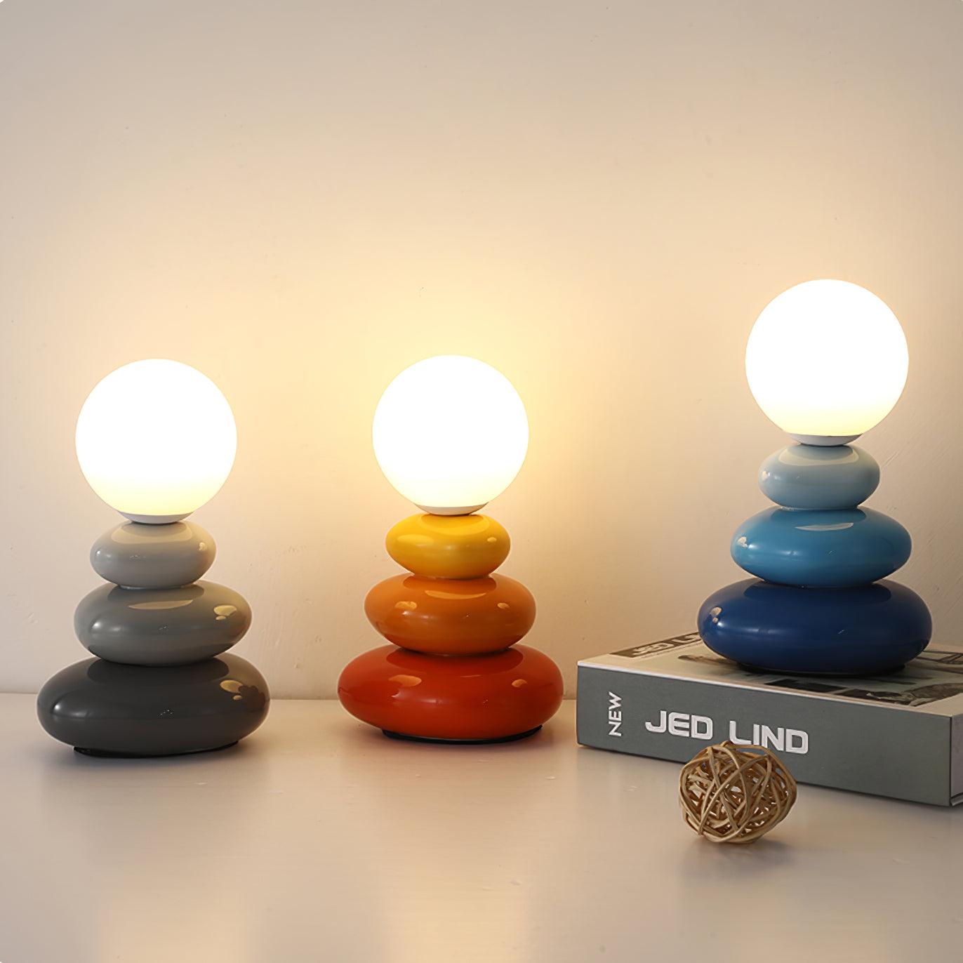 Frosted Globe Table Lamp