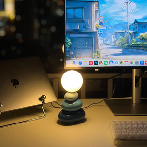 Frosted Globe Table Lamp