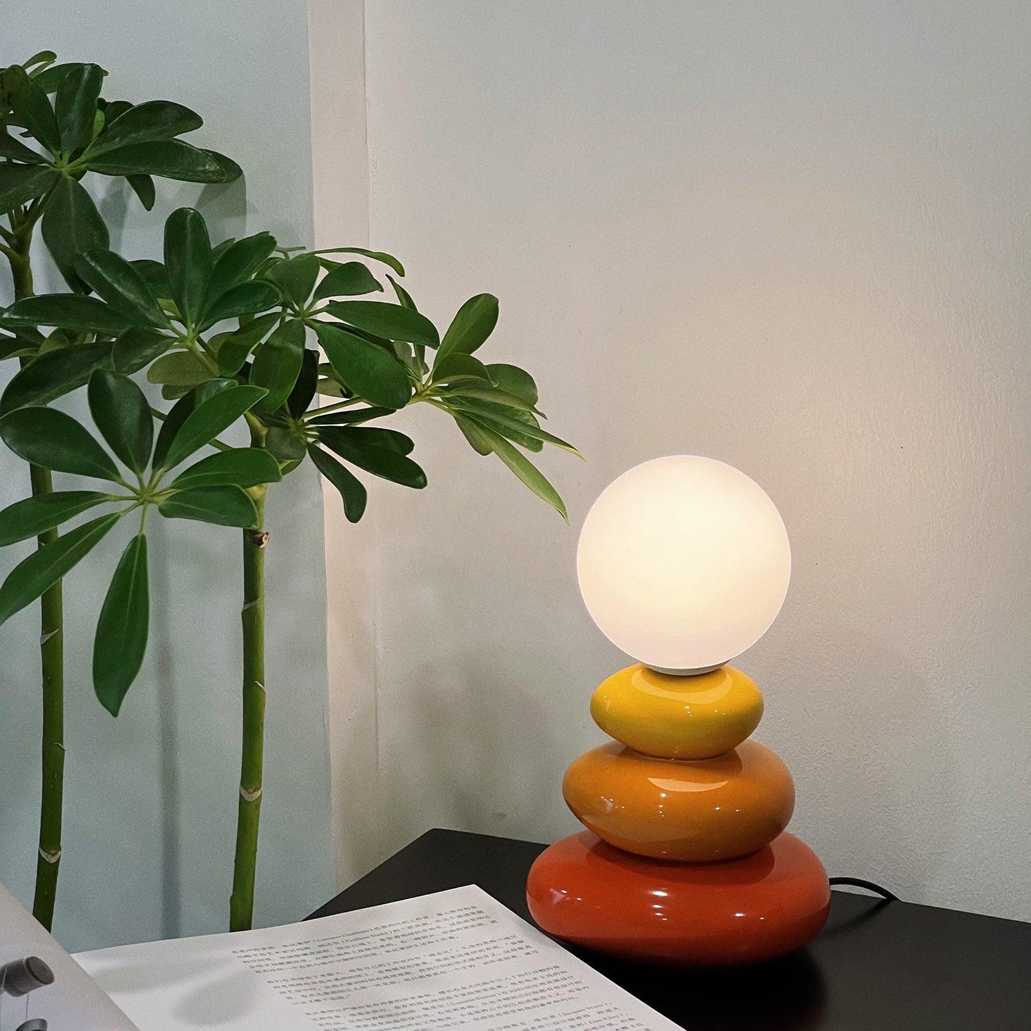 Frosted Globe Table Lamp