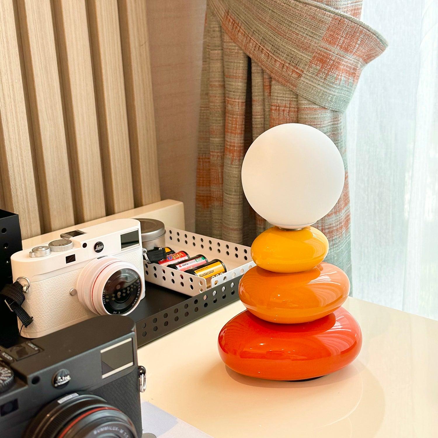 Frosted Globe Table Lamp
