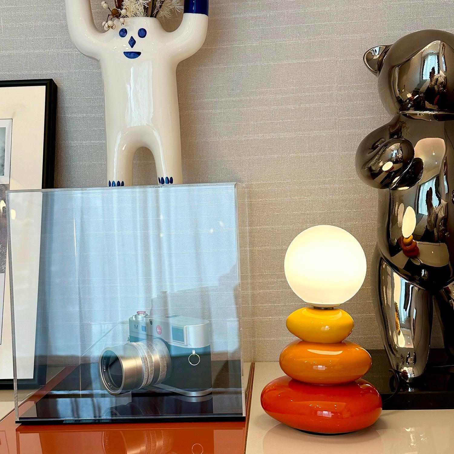 Frosted Globe Table Lamp