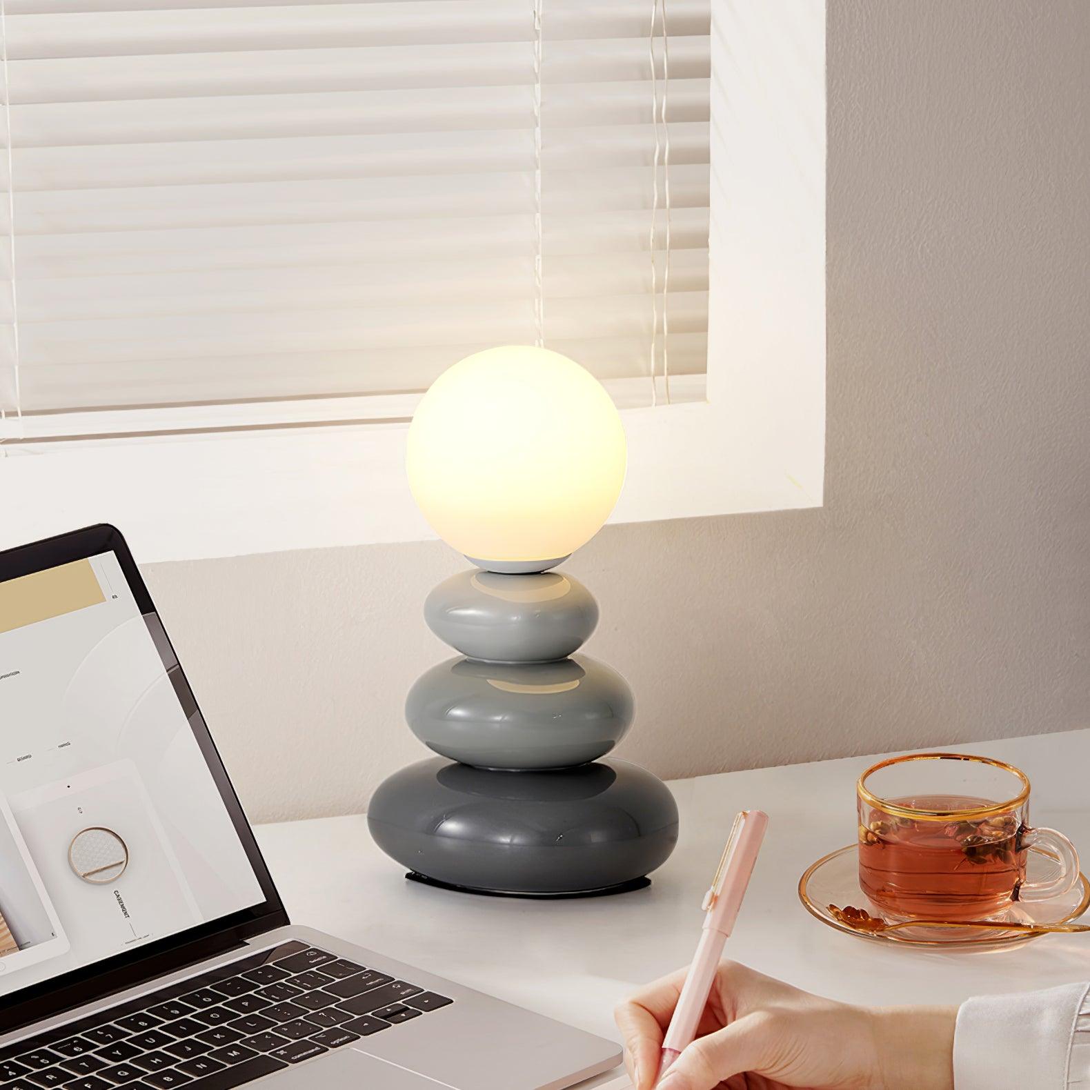 Frosted Globe Table Lamp