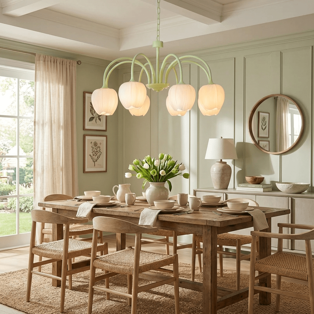 Blossom Glass Chandelier