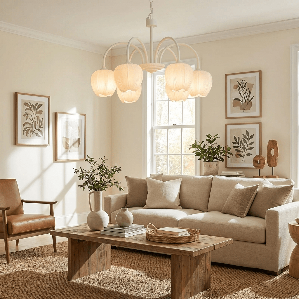Blossom Glass Chandelier