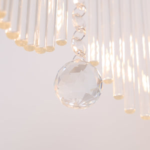 Cascading Crystal Chandelier