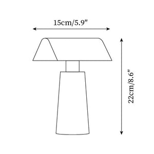Cordless Banker Lamp