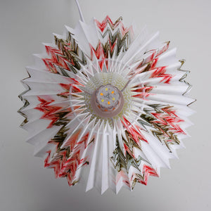 Pleated Ceramic Lamp