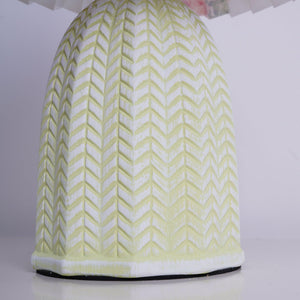 Pleated Ceramic Lamp
