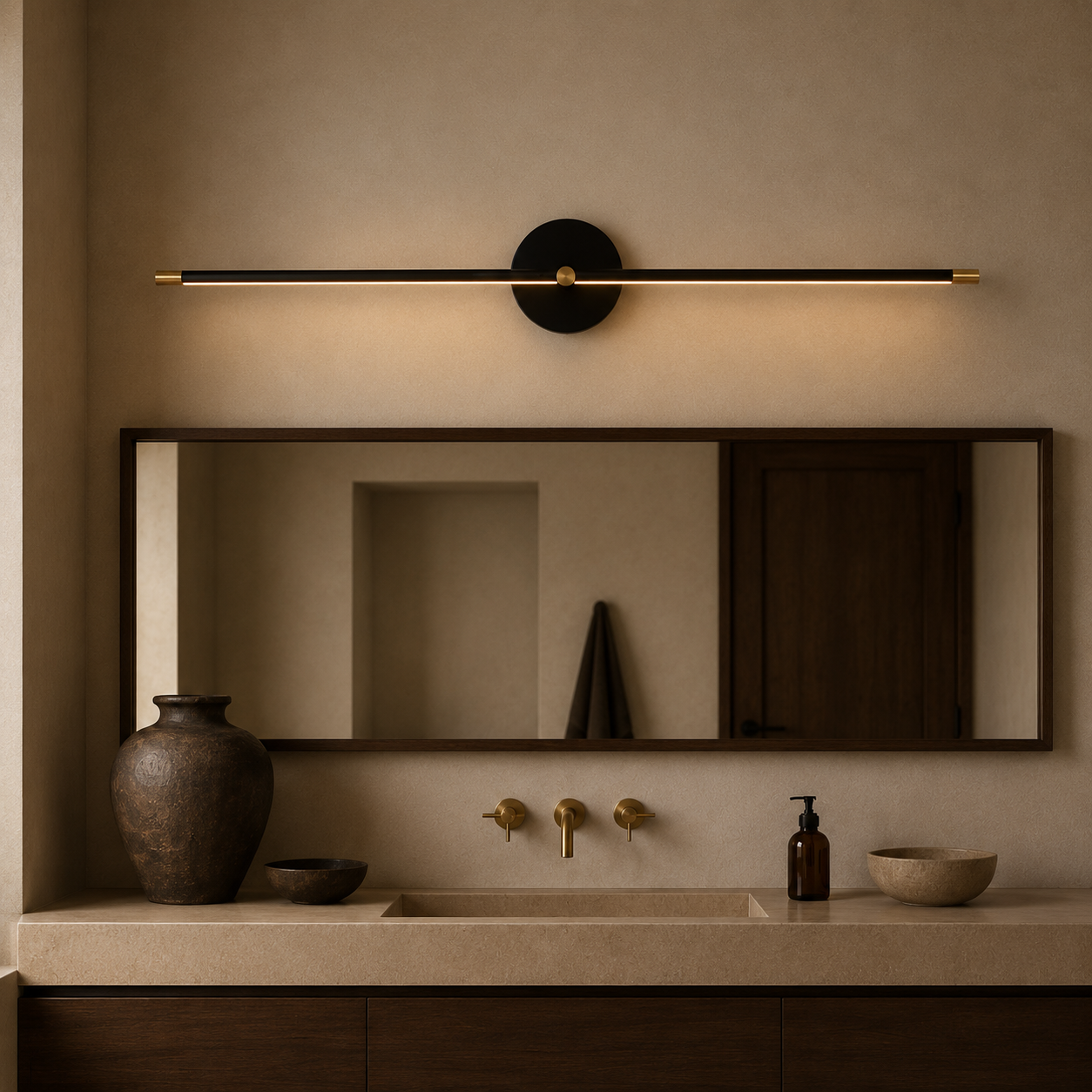 Linear Glow Sconce