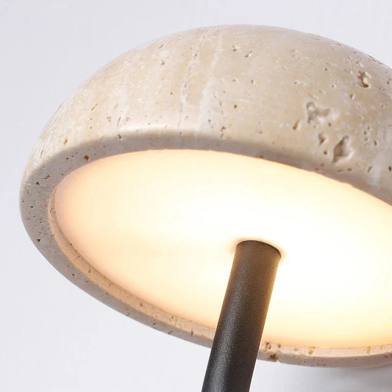 Travertine Arc Sconce