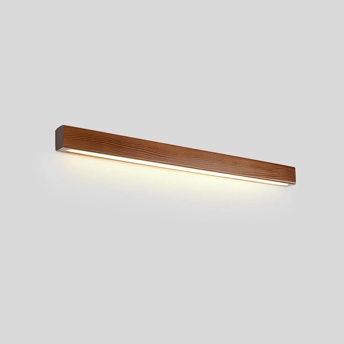 Linear Wood Wall Light