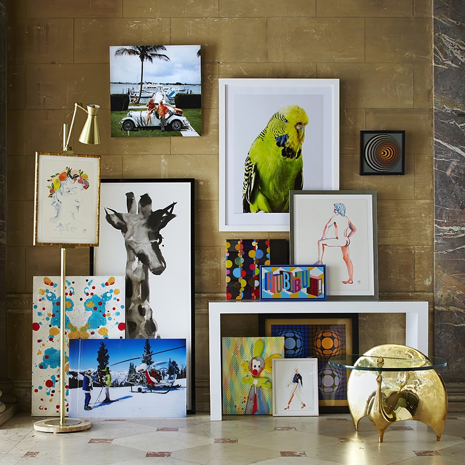 Artisan Easel Floor Lamp