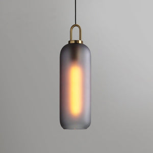 Copper Glass Pendant