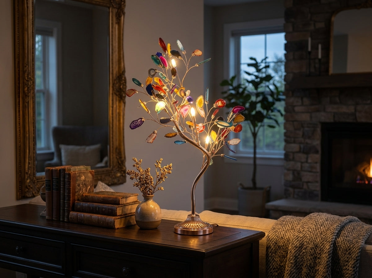 Agate Branch Table Lamp - Warm Ambiance, Elevated Style