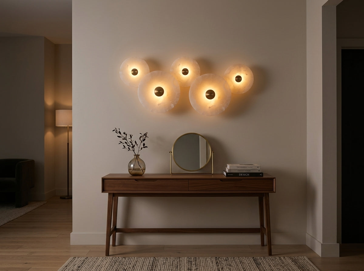 Alabaster Cluster Sconce - Instantly Elevates Any Room