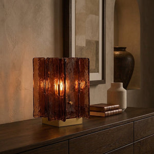 Amber Glow Table Lamp - Main Product Image