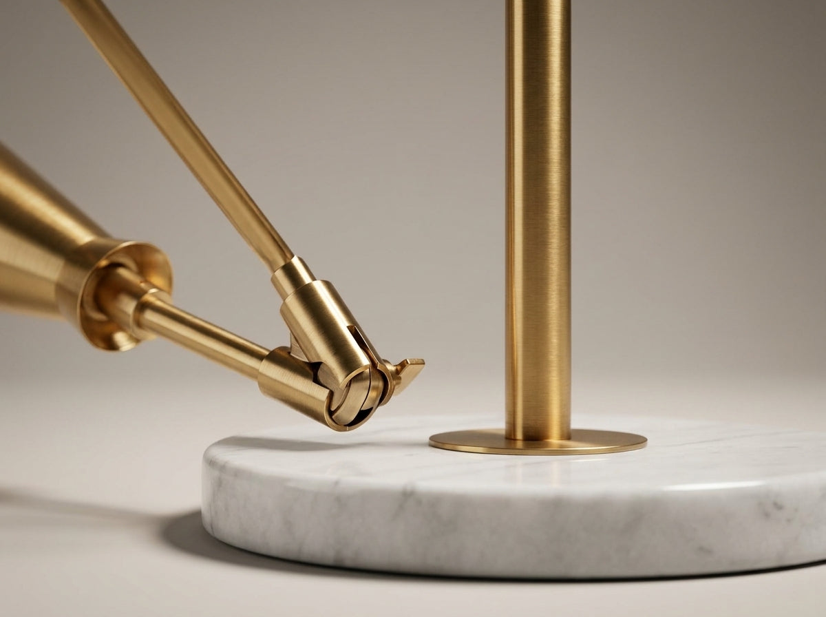 Artisan Easel Floor Lamp - Crafted for Lasting Beauty