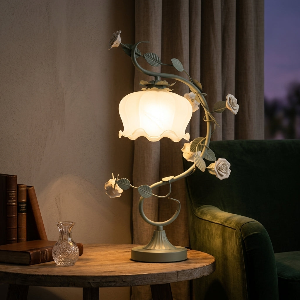 Botanical Bloom Lamp - Main Product Image