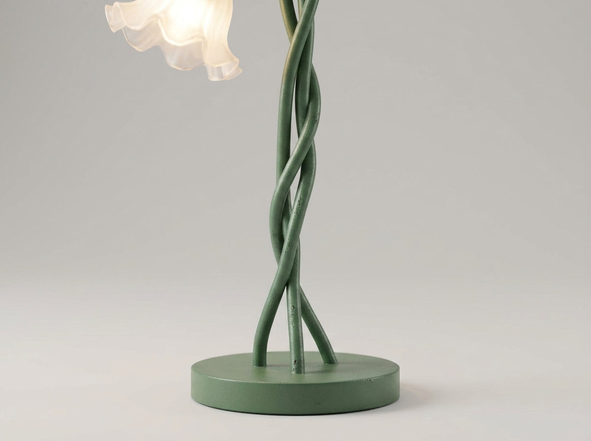 Botanical Bloom Lamp - Crafted for Lasting Beauty