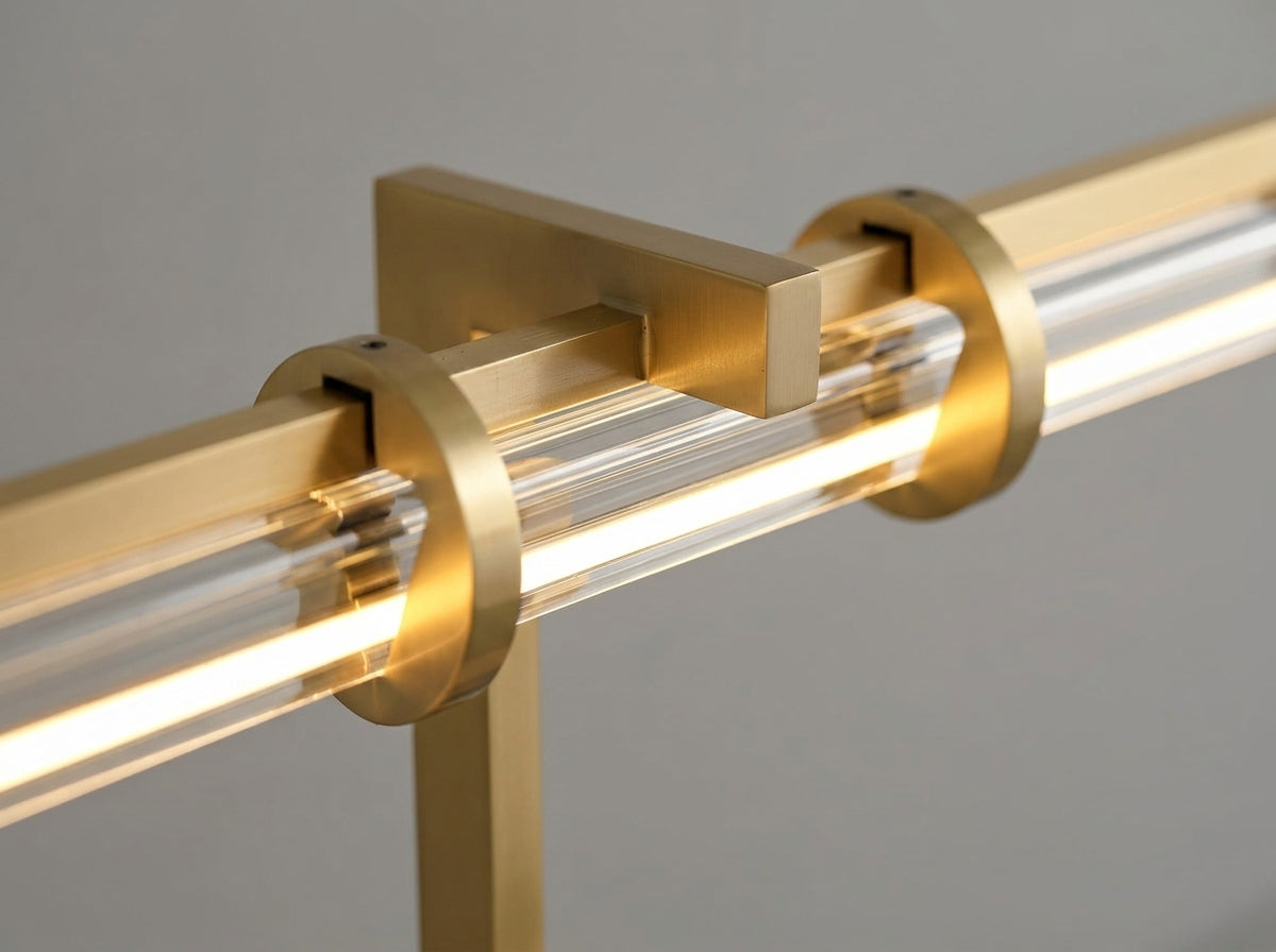Brass Horizon Lamp - Crafted for Lasting Beauty