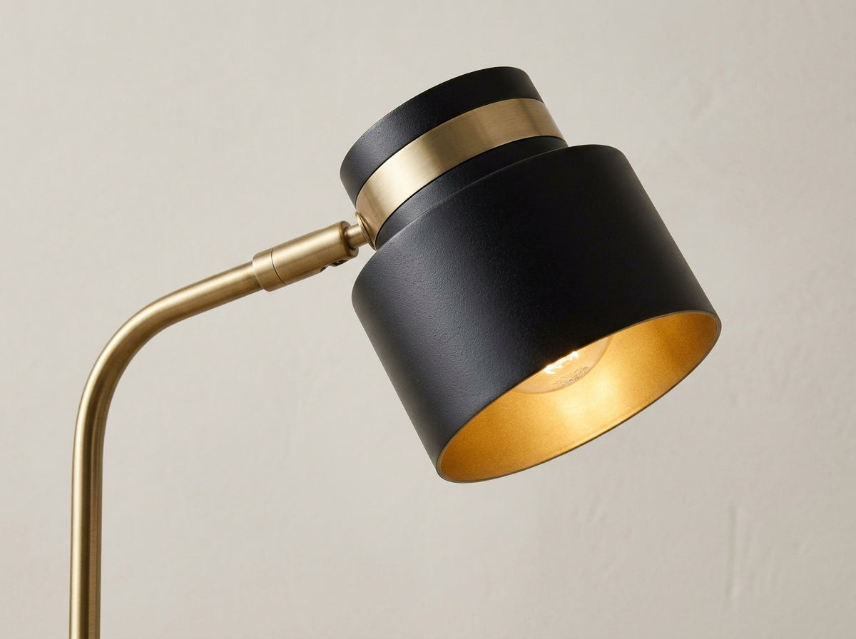 Brass Spotlight Task Lamp - Built to Last for Years