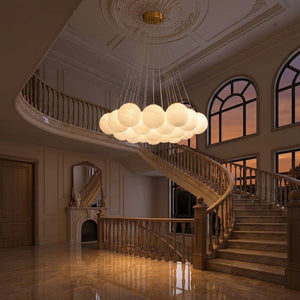 Cascade Globe Chandelier - Main Product Image