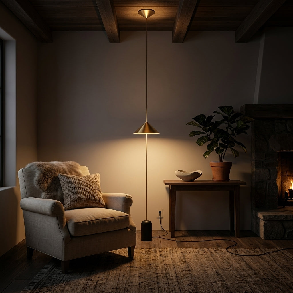 Cascade Marble Floor Lamp - Main Product Image