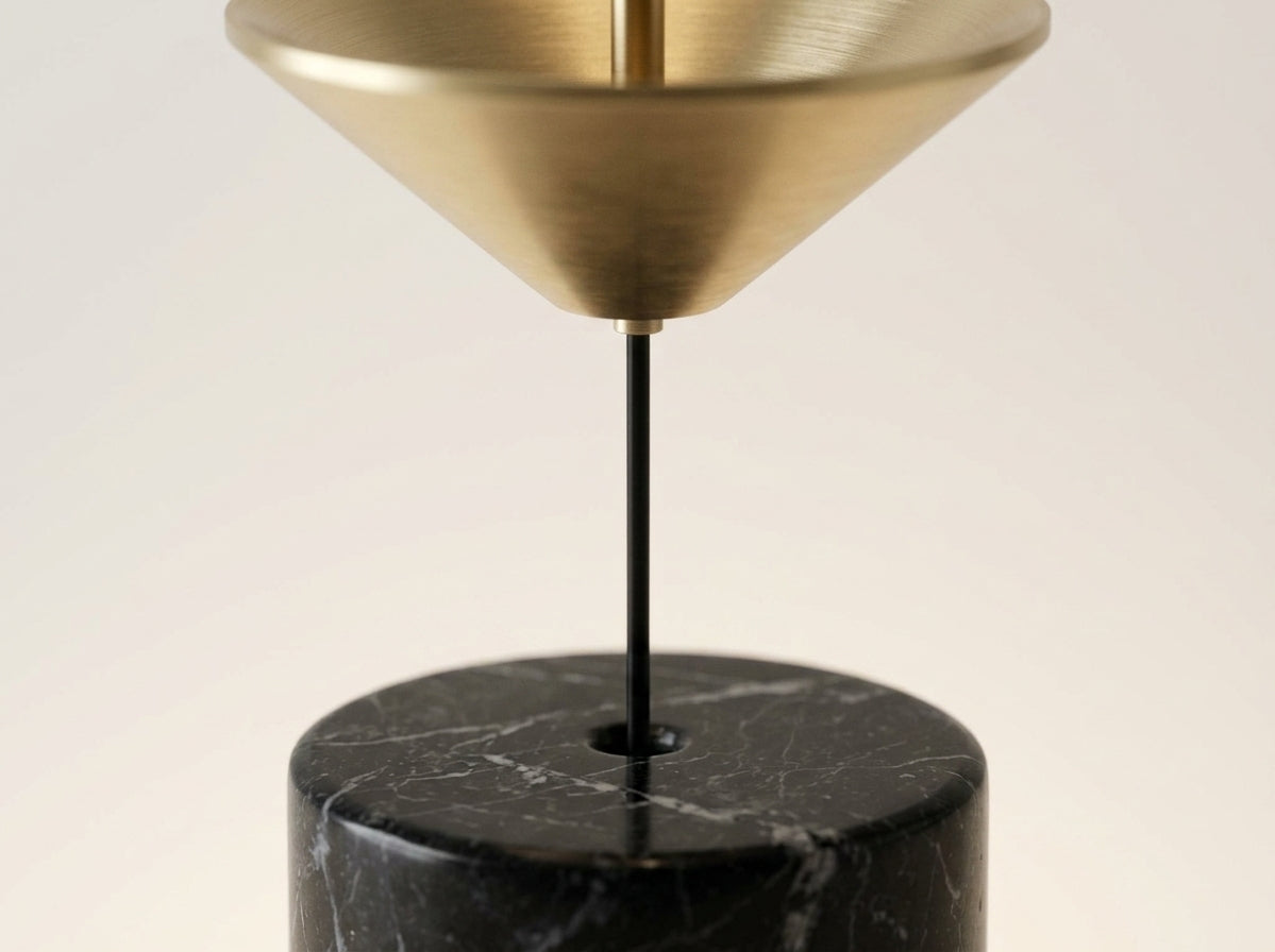 Cascade Marble Floor Lamp - Section 1