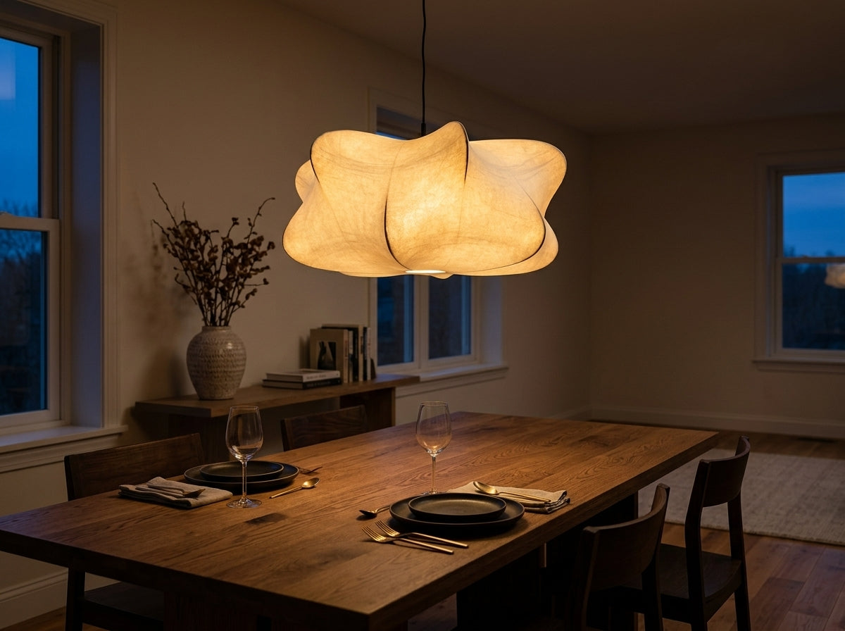 Cocoon Silk Pendant - Sets the Mood Every Evening