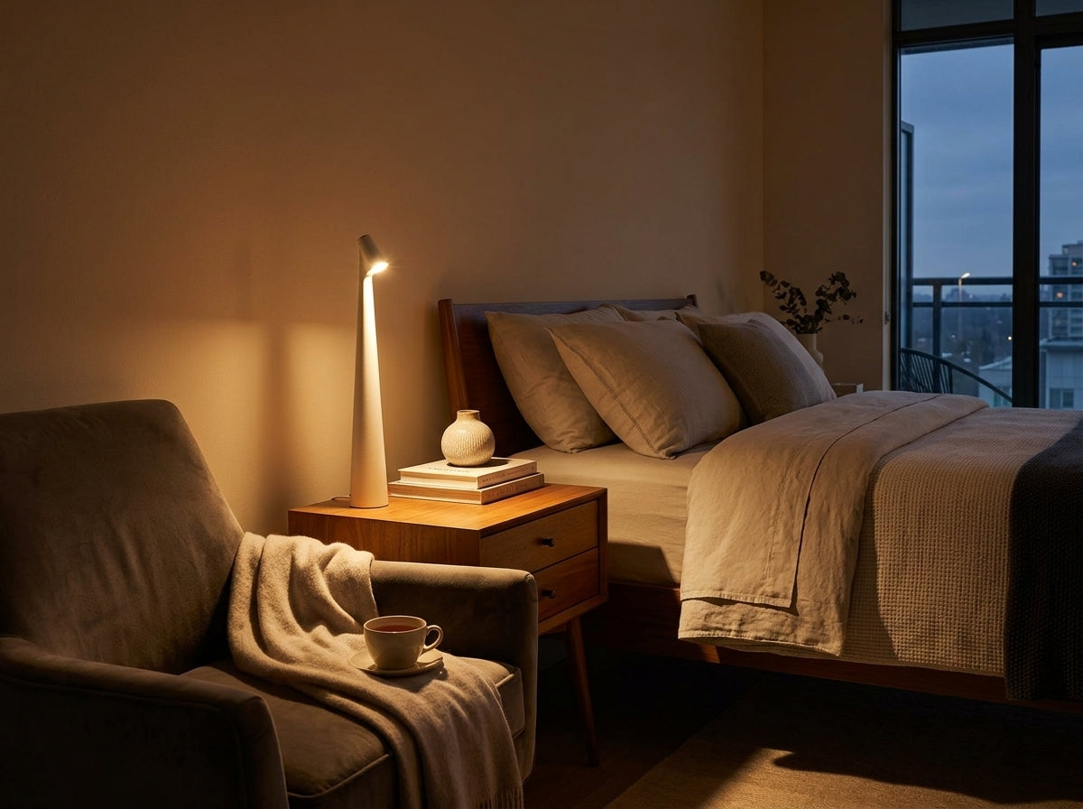 Cordless Sculpted Lamp - Sets the Mood, Instantly