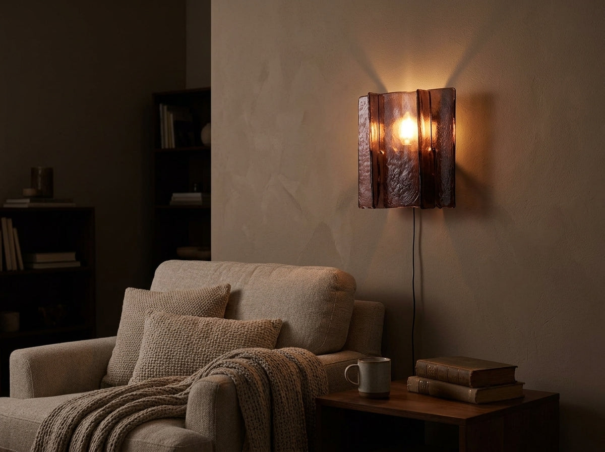 Crimson Glow Sconce - Sets the Mood in Every Room