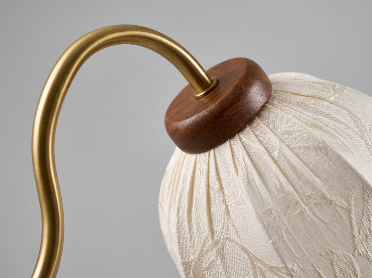 Curved Arc Floor Lamp - Crafted for Lasting Beauty