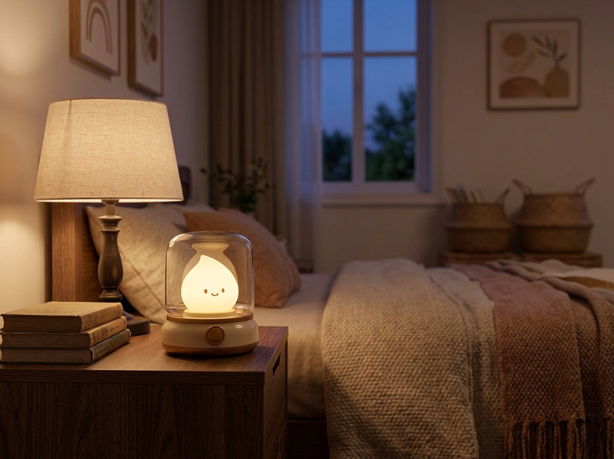 Flame Glow Nightlight - A Softer, Cozier Room Instantly