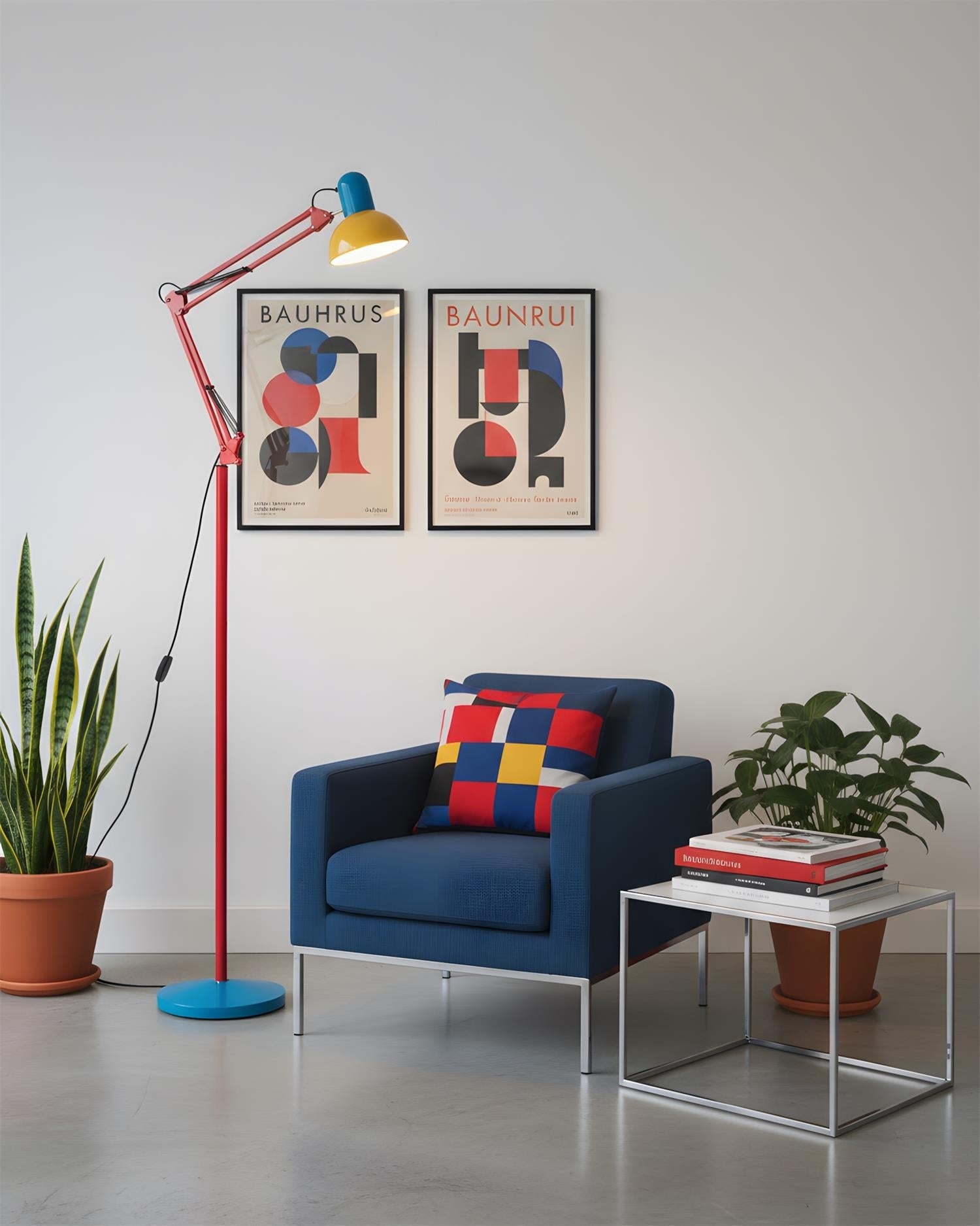Flexo Memphis Floor Lamp with Adjustable Arm