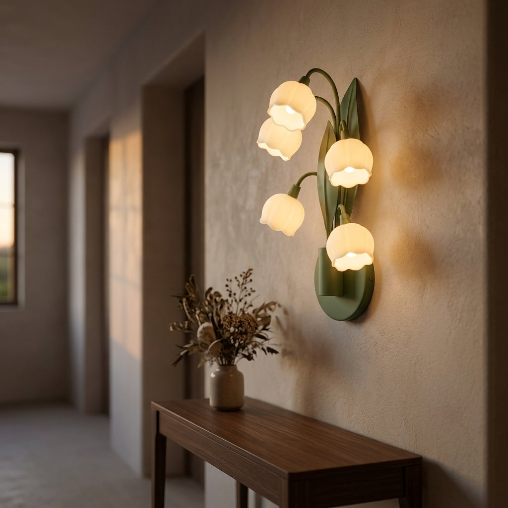 Floral Bloom Wall Sconce - Main Product Image