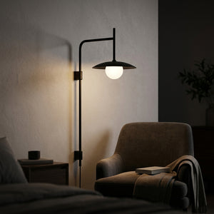 Frosted Globe Sconce - Main Product Image