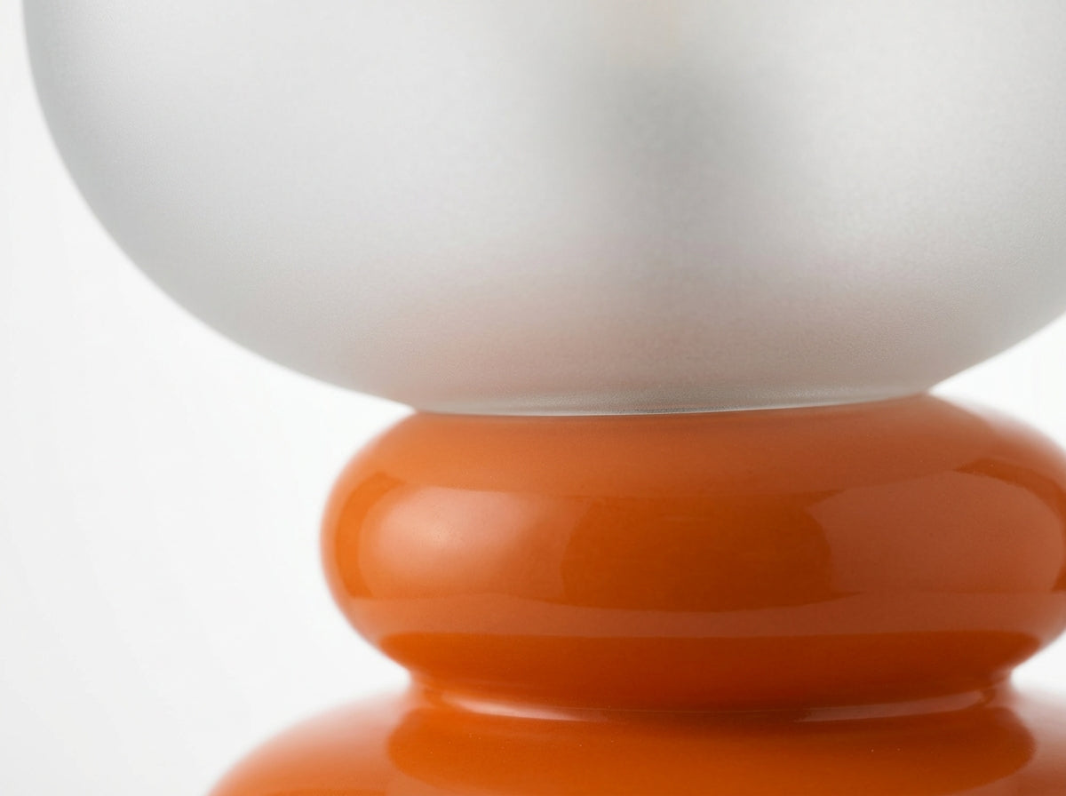 Frosted Globe Table Lamp - Crafted for Lasting Beauty