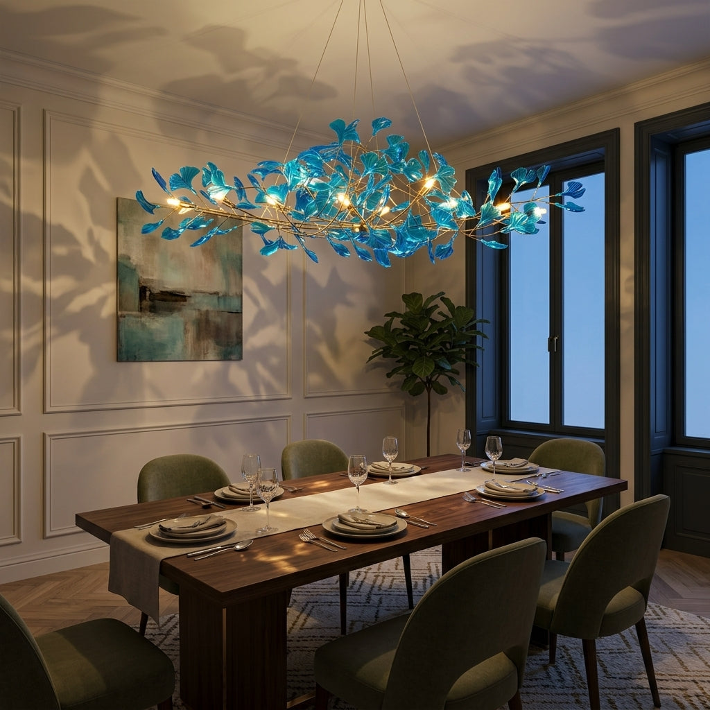 Ginkgo Canopy Chandelier - Main Product Image