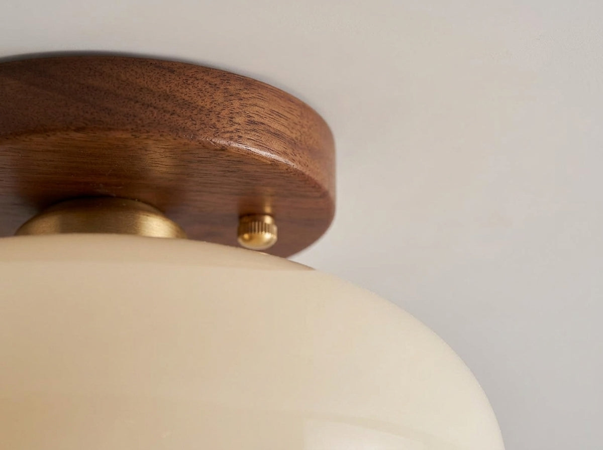 Halo Glass Flush Light - Crafted for Lasting Beauty