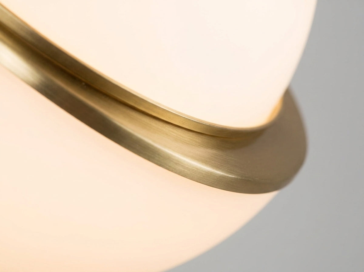 Halo Globe Pendant - Crafted for Timeless Elegance