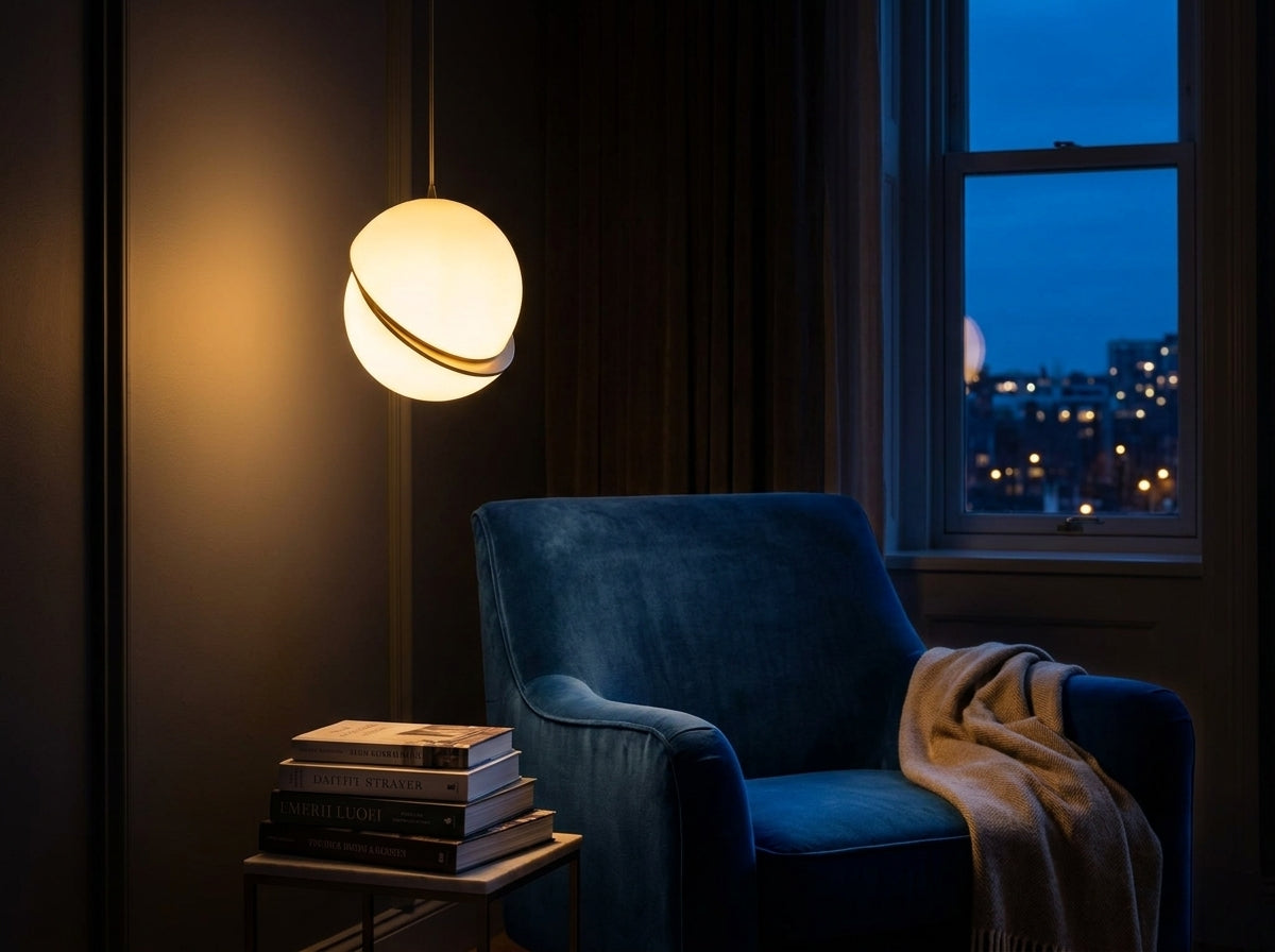 Halo Globe Pendant - Sets a Warm, Inviting Mood