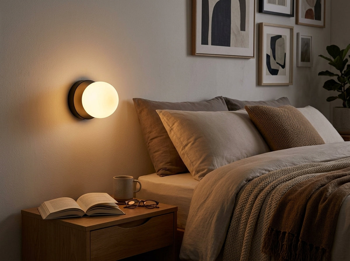 Halo Globe Sconce - Sets the Mood the Moment It's On